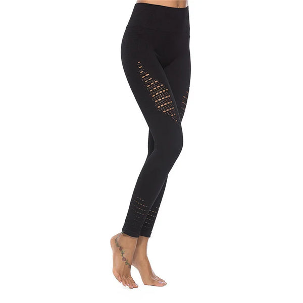 Women Sports Hip-lifting High-waist Breathable Yoga Pants